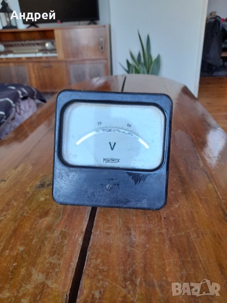 Стар Волтметър Metrix, снимка 1