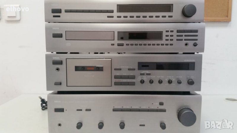Стерео усилвател, тунер, дек, CD player Yamaha, снимка 1