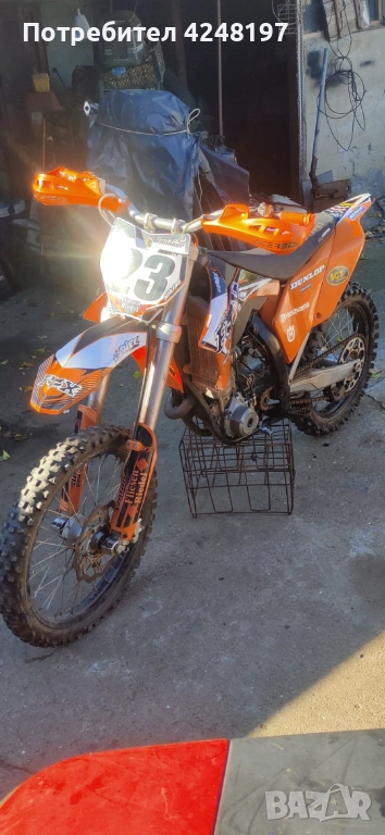 Продава се KTM 250 SXF инжекцйон 2011г., снимка 1
