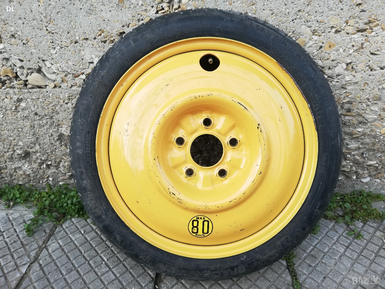 Патерица Резервна гума 16 5х114.3, 16 5x114.3 Тойота, Дачия Хонда,Хюндай,Мазда,Кия,Лексус,Нисани , снимка 1