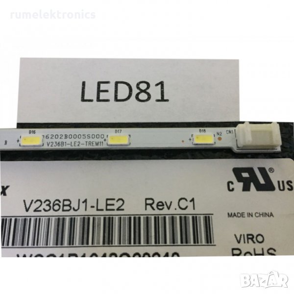 Лед ленти за панел V236BJ1-LE2 Rev.C1, снимка 1