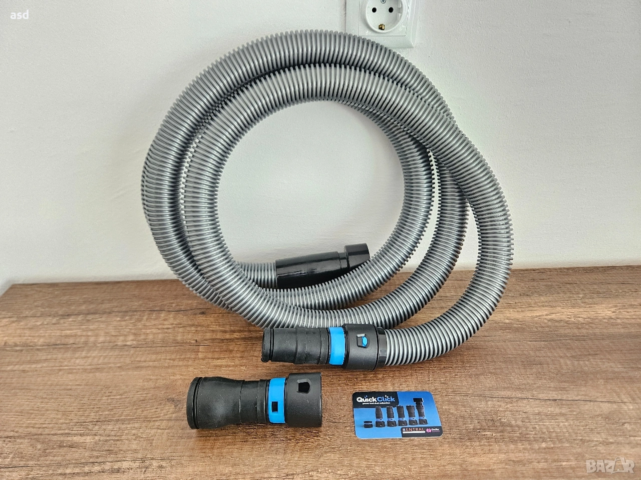 30€ Нов Маркуч за Festool, Mirka, Bosch Дължина 3 метра Cen-Tec Systems Quick Click, снимка 1