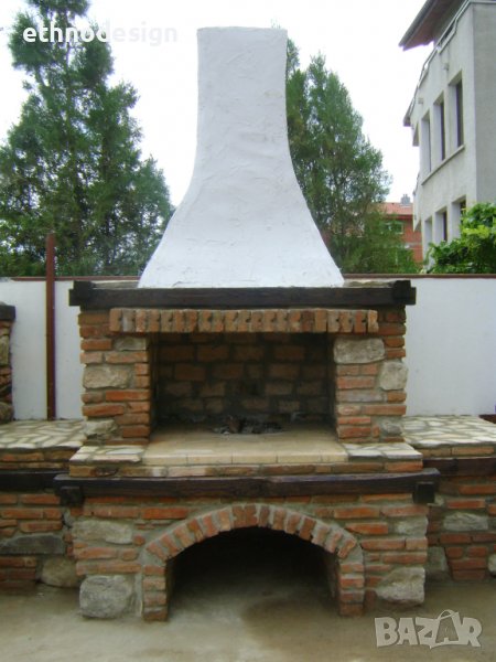 Изработвам зидани камини, барбекюта, пещи, снимка 1