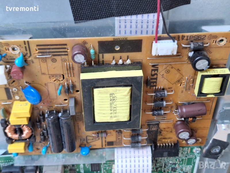 PSU 17IPS62 за 32-инчов телевизор Toshiba 32W3663DG с дисплей VES315WNDS-2D-N14, снимка 1