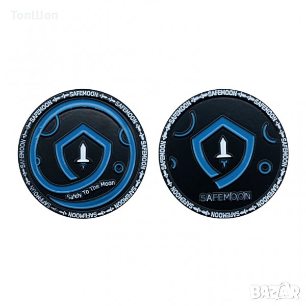SafeMoon coin ( SAFEMOON ) - Blue, снимка 1