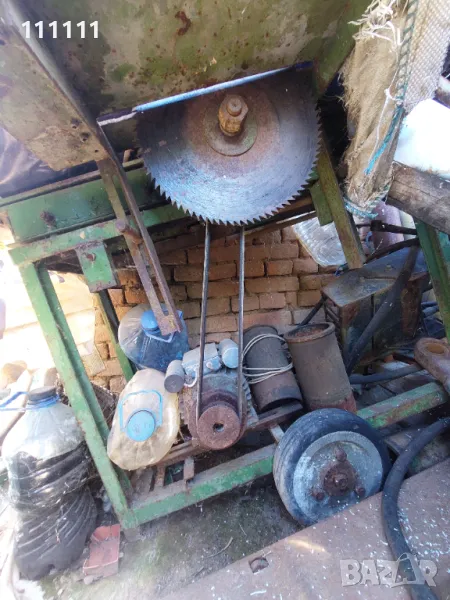 Дърводелски Абрихт с цинколяр монофазни , снимка 1