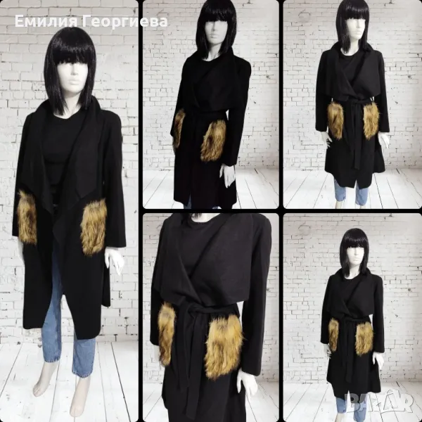 Черно палто , снимка 1