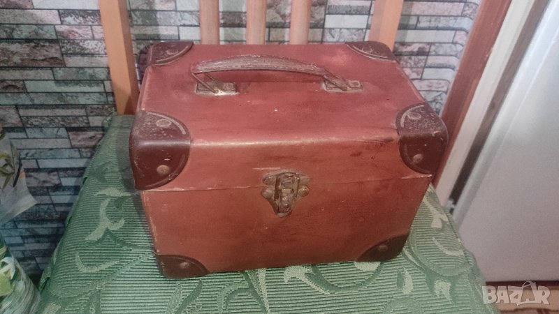 стара дамска чанта куфарче, снимка 1