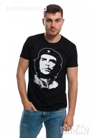 Нова мъжка тениска с дигитален печат Че Гевара, портрет, снимка 3 - Тениски - 29032119