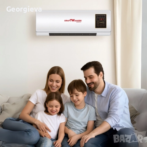 Стенна печка KraftWaagen 3 в 1 – отопление и охлаждане за всяка стая, снимка 5 - Климатици - 51872626