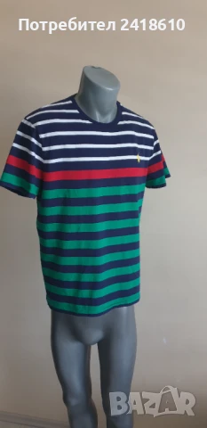 POLO Ralph Lauren Pima Soft Touch Cotton Mens Size S - M ОРИГИНАЛ!  Мъжка Тениска!, снимка 4 - Тениски - 50948522