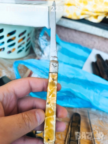 старо ножче Буковец за части , снимка 2 - Ножове - 51543335