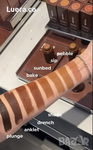 Rhode Pocket Bronze от Hailey Bieber |
всички 8 нюанса кремообразен бронзант оригинален нов bronzer, снимка 4 - Декоративна козметика - 56139885