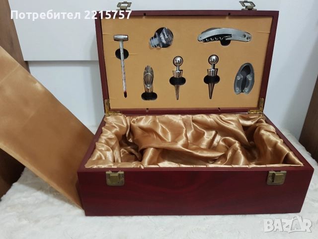 Кутия за две шишета вино., снимка 2 - Други - 42180992
