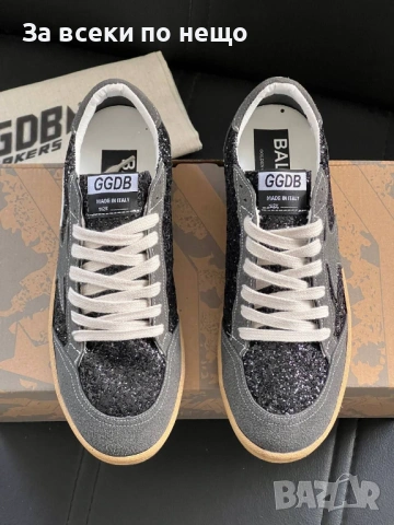 Golden Goose Дамски Тъмно Сиви Маратонки👟Дамски Спортни Обувки Код E1184, снимка 2 - Маратонки - 53226956