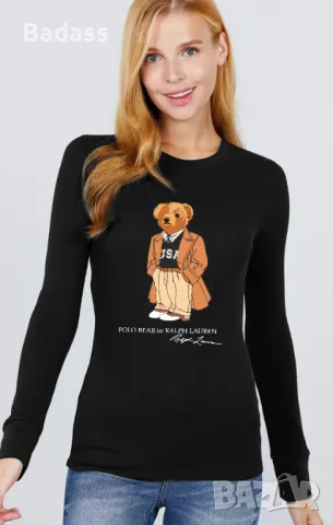 Нови дамски блузи размери XS-5XL, снимка 6 - Блузи с дълъг ръкав и пуловери - 49096589