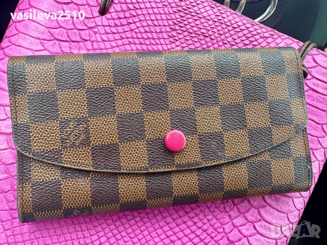 Louis Vuitton оригинално ново дамско портмоне , снимка 9 - Портфейли, портмонета - 52558961