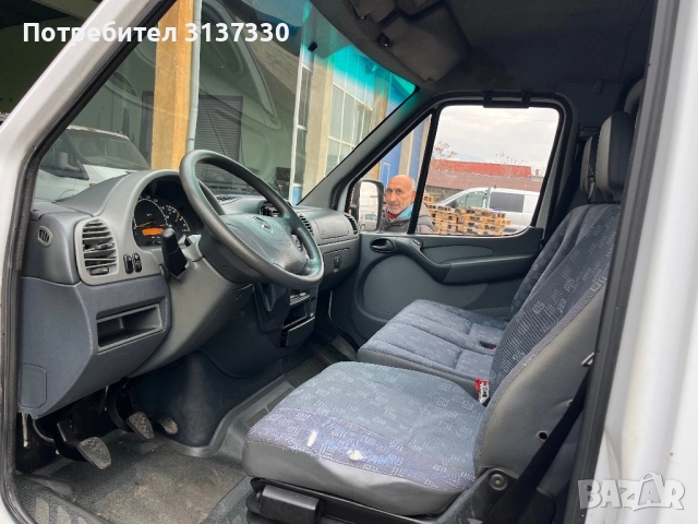 Мерцедес Спринтер 213,климатик,9 места, снимка 12 - Бусове и автобуси - 52715156