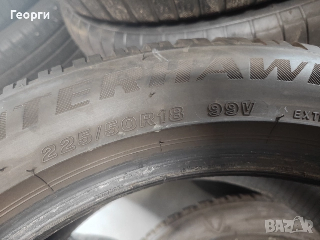 2бр.зимни гуми 225/50/18 Firestone, снимка 4 - Гуми и джанти - 52745647