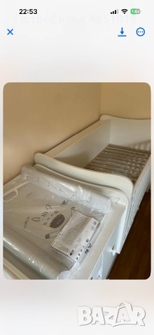 Бебешко легло/кошара 3 в 1 , снимка 3 - Кошарки - 52415024