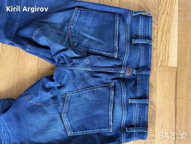 Оригинални Дънки G-star Raw 3d ZipKnee Skinny 31, снимка 4 - Дънки - 55785378