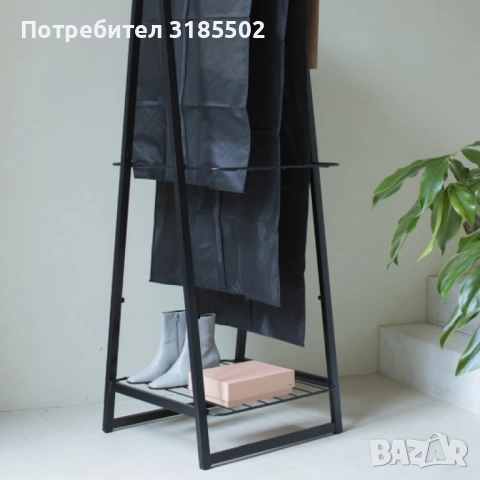 Комплект калъфи за дрехи, M/L/XL, 60x100/135/150cm, Black 3 броя, снимка 7 - Други - 51513611