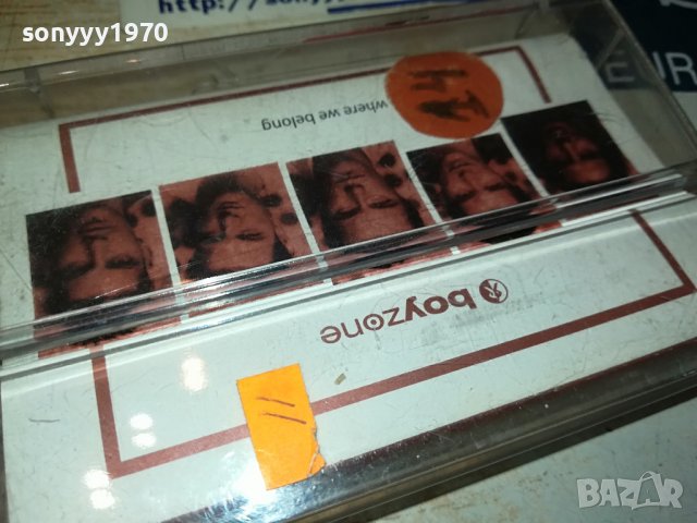 BOYZONE-ORIGINAL TAPE 1909231110, снимка 11 - Аудио касети - 42243514