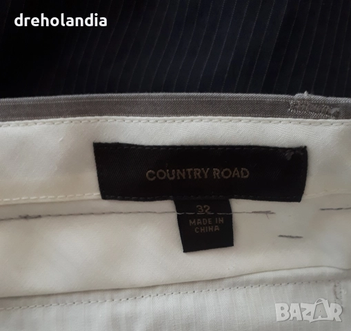 Елегантен памучен панталон COUNTRY ROAD – ( 32 ) / M – 2 бр., снимка 8 - Панталони - 51810784