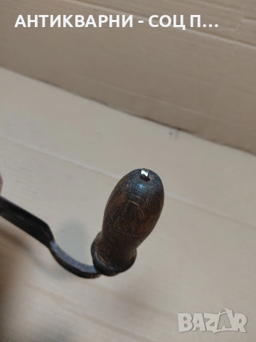 Соц Стар Ръчно Кован Дърводелски Рукан. НОМЕР 731., снимка 8 - Антикварни и старинни предмети - 54128538