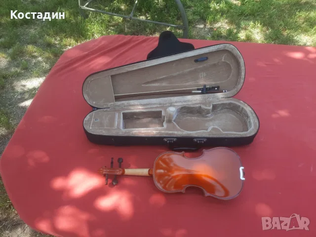 Цигулка MAESTRO VIOLIN 1^8  42см, снимка 3 - Струнни инструменти - 55927336