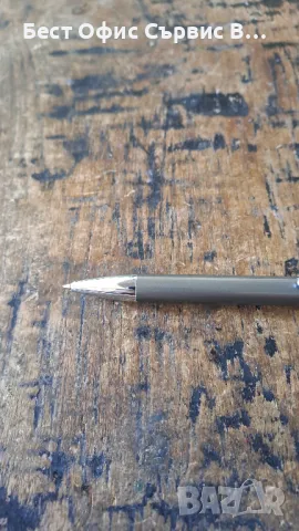 химикалка Пеликан сиво и платинен металик в метална кутия, Peliкan Snap platinum, снимка 4 - Ученически пособия, канцеларски материали - 49604988