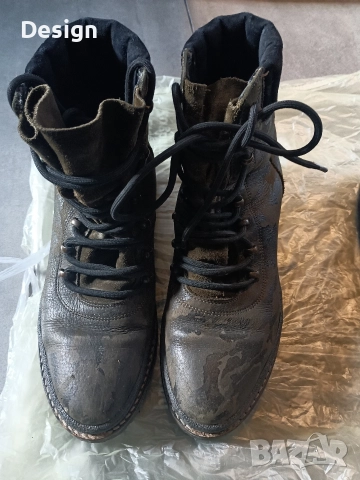 Кожени зимни обувки Tommy Hilfiger 