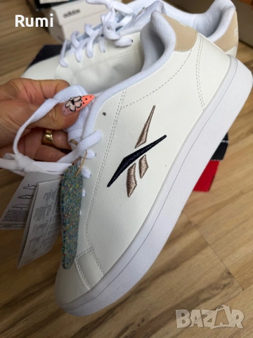 Оригинални нови мъжки кецове  Reebok Unisex Royal Complete Blanco G ! 44,5 н, снимка 2 - Футбол - 52188249