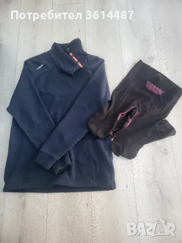 Дамски комплект за ски термоклин и блуза