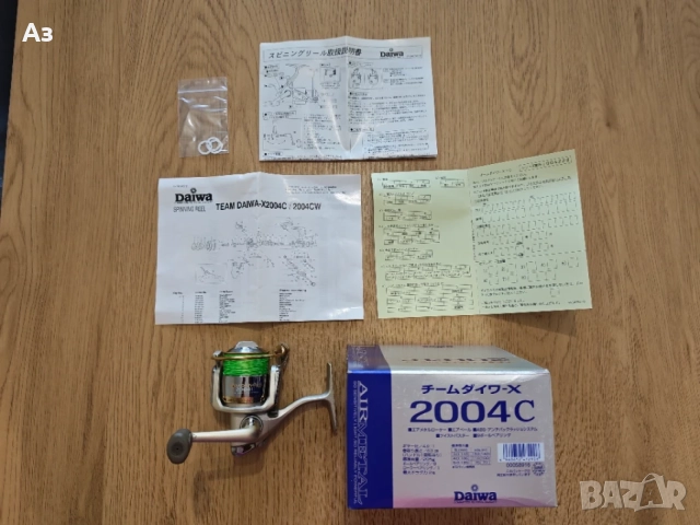 ​📢 ПРОДАВАМ] Легендарна макара Team Daiwa-X 2004C Air Metal (Made in Japan) , снимка 11 - Макари - 56024949