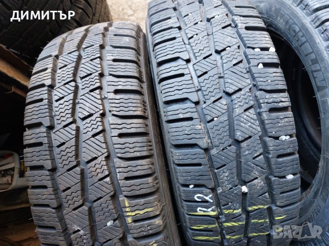 4бр.зимни MICHELIN 195/60/16C 99T DOT 3620, снимка 2 - Гуми и джанти - 40458428