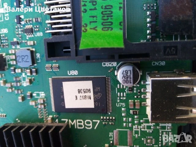 телевизор FINLUX FF3230  части T con HV320FHB-N00, снимка 4 - Части и Платки - 51424880