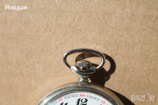 СССР джобен часовник ''Молния'', снимка 2 - Антикварни и старинни предмети - 50024624
