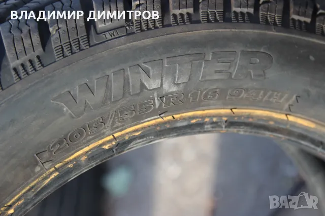 ЗИМНИ ГУМИ 16-ки  2 БРОЯ 205/55/16 , снимка 2 - Гуми и джанти - 48979892