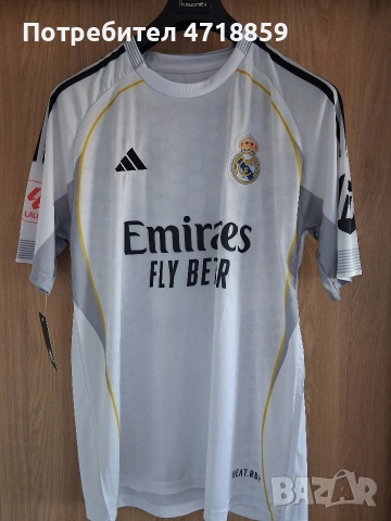 2 бр фланелки на Мбапе и Роналдо на Реал (Мадрид), снимка 15 - Футбол - 54132577