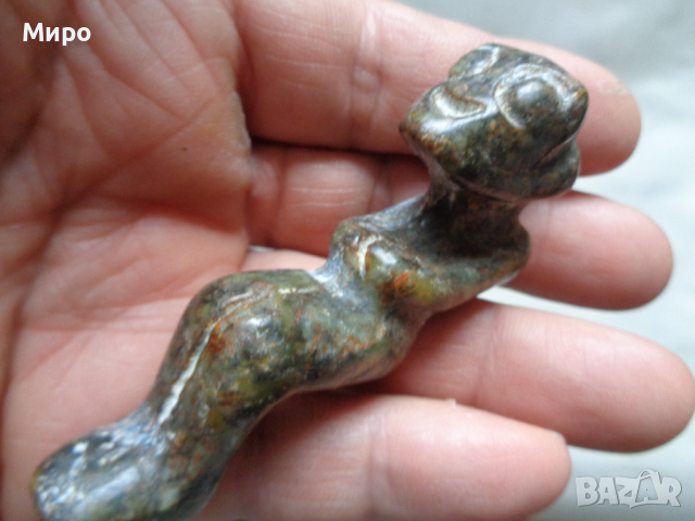 БЕЗ АНАЛОГ УНИКАТ ТАЛИСМАН АМУЛЕТ БОЖЕСТВО КАМЪК, снимка 1