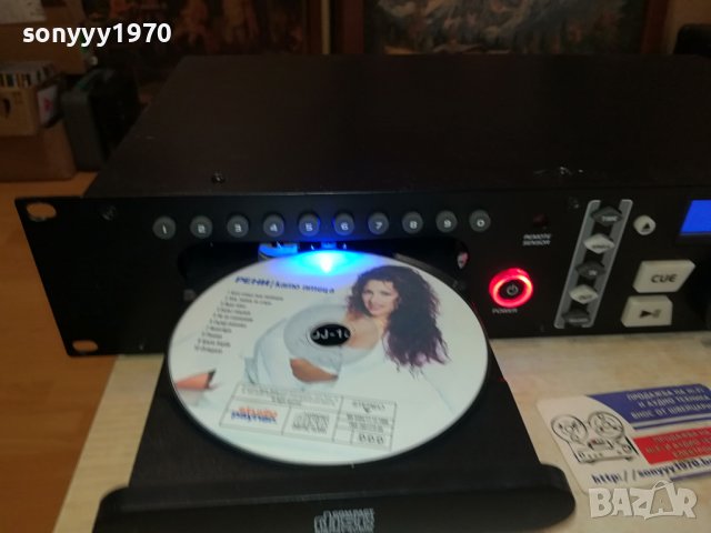MC CRYPT DJ1500-PROFESSIONAL CD SWISS 0610231154L1EKD, снимка 5 - Ресийвъри, усилватели, смесителни пултове - 42456609