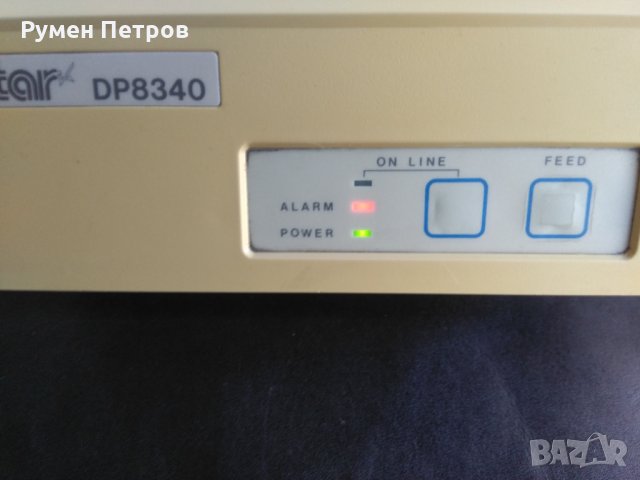Ретро принтер STAR DP8340., снимка 7 - Антикварни и старинни предмети - 31317172