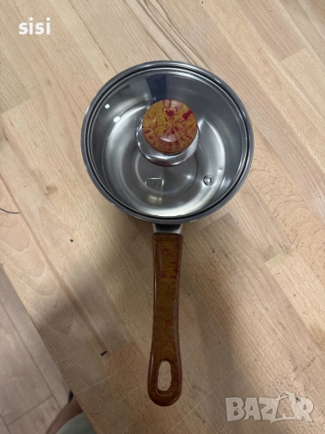 Комплект тенджери + подарък кухненски прибори розов, черен или зелен цвят DJ37+TV1316, снимка 7 - Прибори за хранене, готвене и сервиране - 54144015