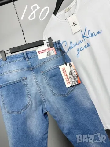 DSQUARED мъжки дънки КОД 180, снимка 3 - Дънки - 49251368