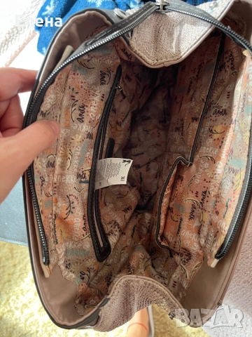 Раница Anekke Peace & Love Pink, 27 x 31 x 14 см, снимка 4 - Раници - 52165874