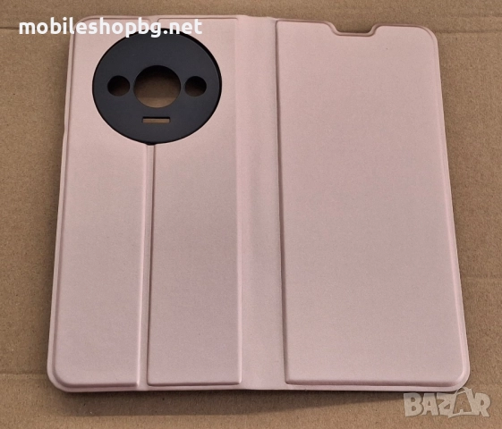 Redmi A3 калъф страничен розов зелен, снимка 4 - Калъфи, кейсове - 51492995