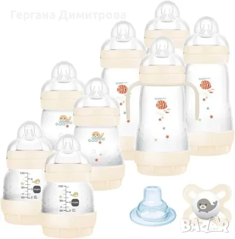🍼 Комплект бебешки шишета и аксесоари Мам