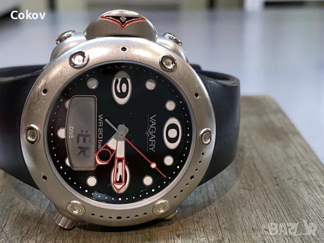 Vagary Aqua Diver 200m (by Citizen), снимка 9 - Мъжки - 56428314