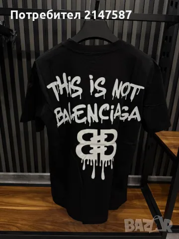 Мъжки тениски Balenciaga , снимка 3 - Тениски - 49333803